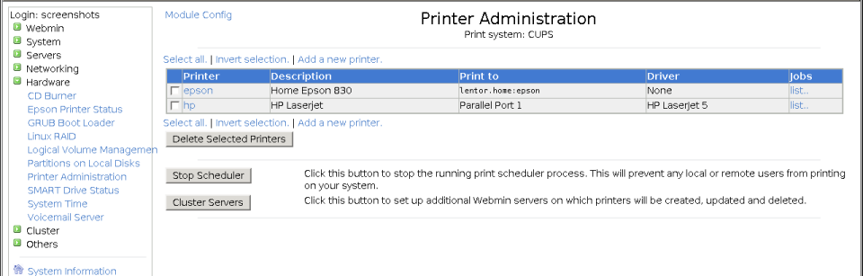 debian-samba-printer-driver